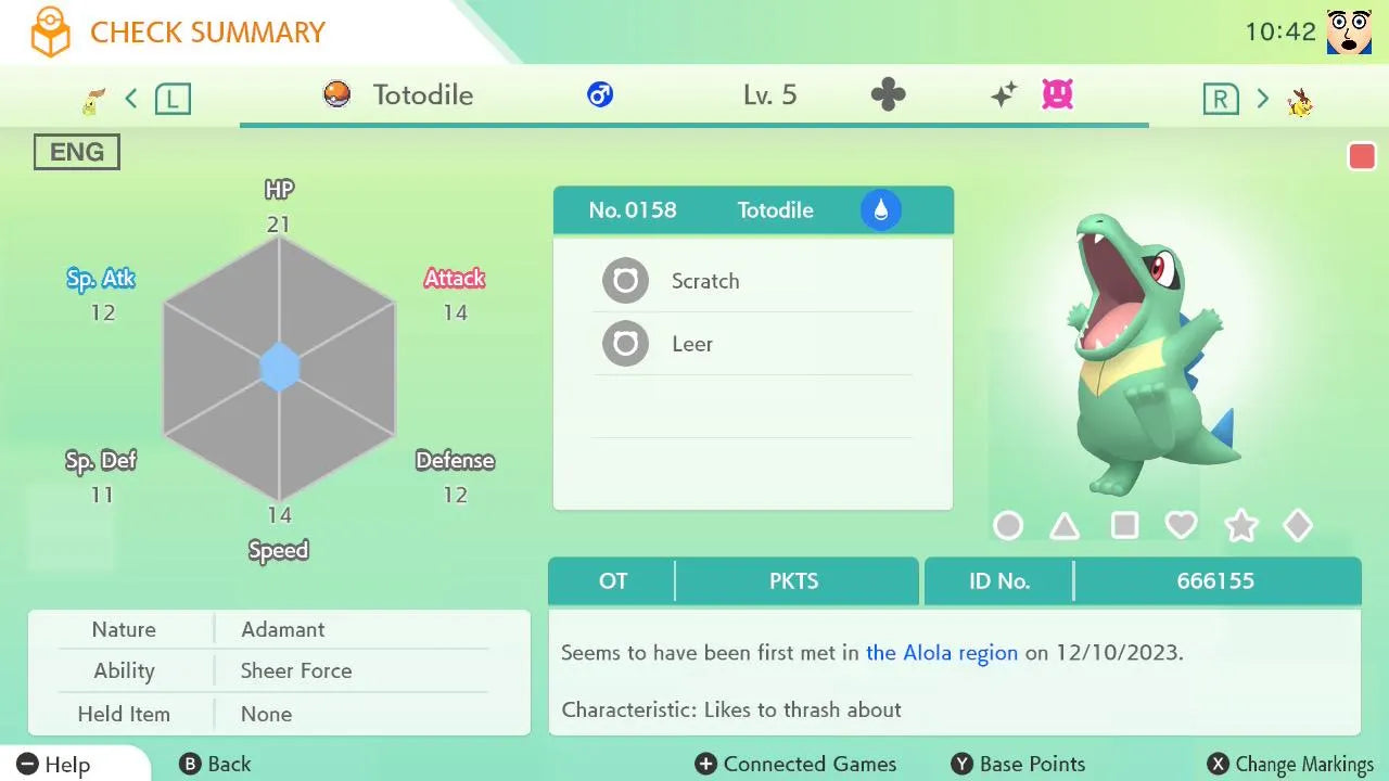 Pokémon Legends ZA Shiny Starter Pack + Masuda Ditto / Chikorita, Totodile, Tepig / HOME Instant Delivery Breeding Bundle