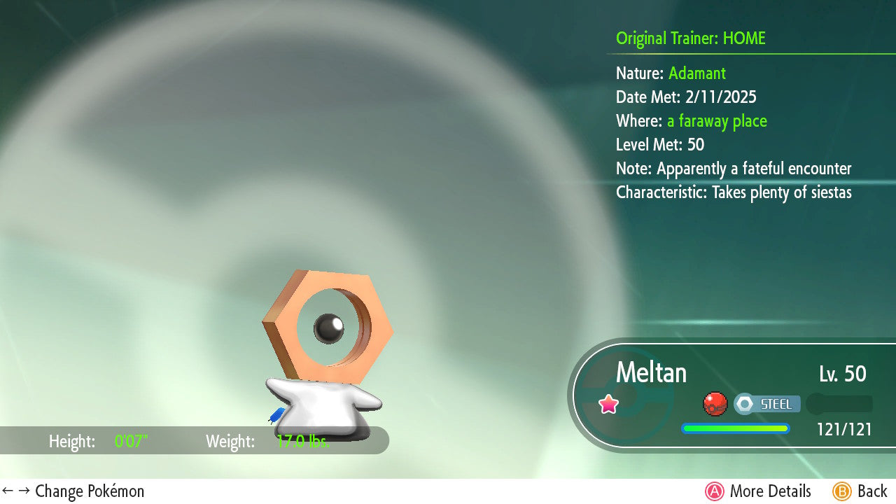 SHINY 6IV Meltan Event EV Trained | Pokémon Let’s Go Pikachu & Eevee | Battle Ready Competitive | Free Bonus Shiny | 50% Off Now