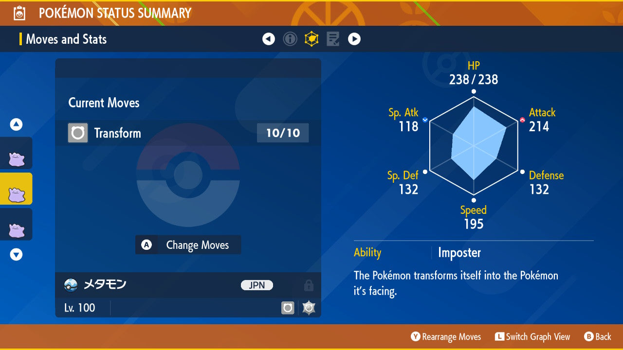 SHINY 6IV DITTO Timid Japanese Masuda Pokémon / Shiny Breeding Ditto / Pokémon SV / 6IV Pokémon / Masuda Method Competitive