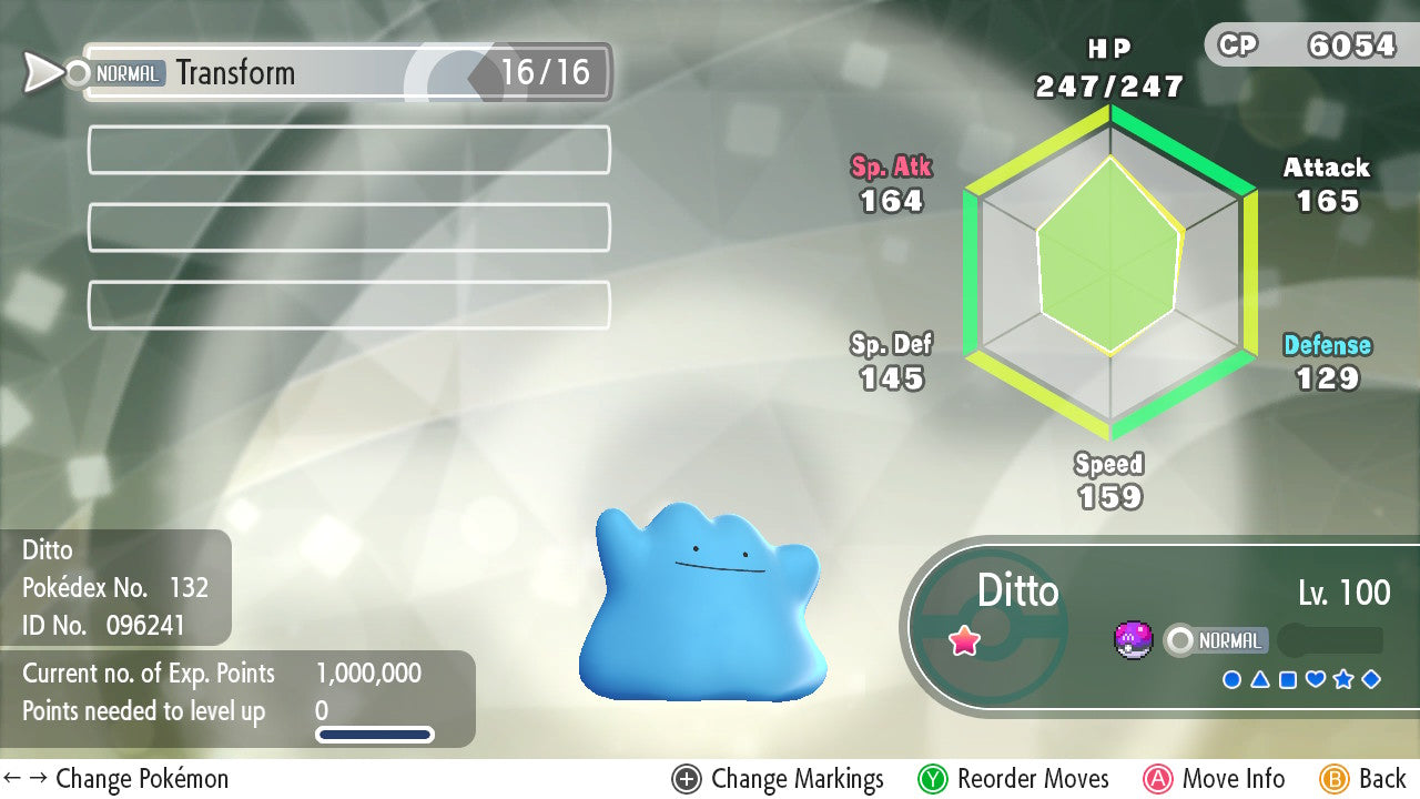 SHINY 6IV Ditto EV Trained | Pokémon Let’s Go Pikachu & Eevee | Battle Ready Competitive | Free Bonus Shiny | 50% Off Now