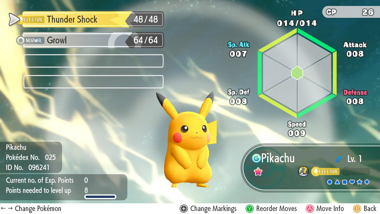 SHINY 6IV Pikachu EV Trained | Pokémon Let’s Go Pikachu & Eevee | Battle Ready Competitive | Free Bonus Shiny | 50% Off Now