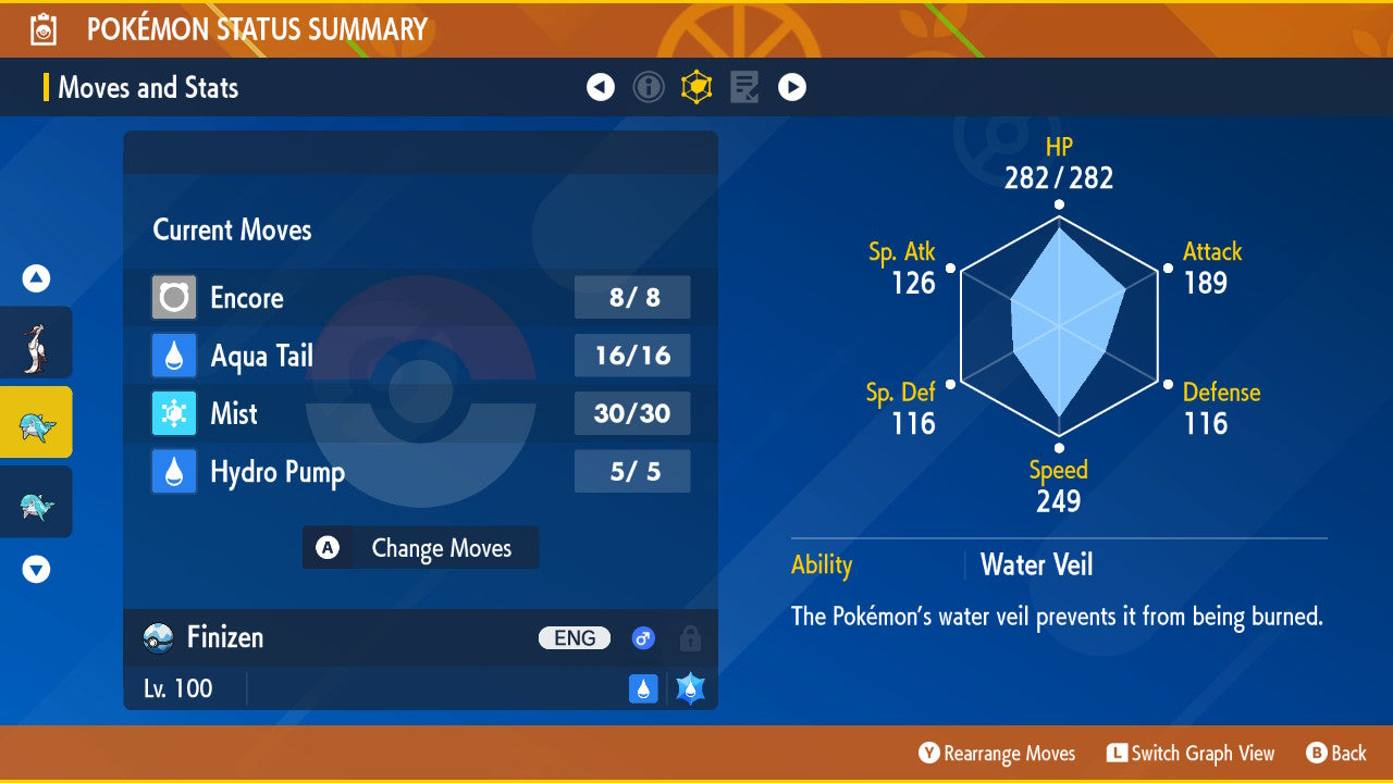 SHINY 6IV FINIZEN EV Trained | Scarlet & Violet Pokémon | Battle Ready Competitive | Free Bonus Shiny | 50% Off Now