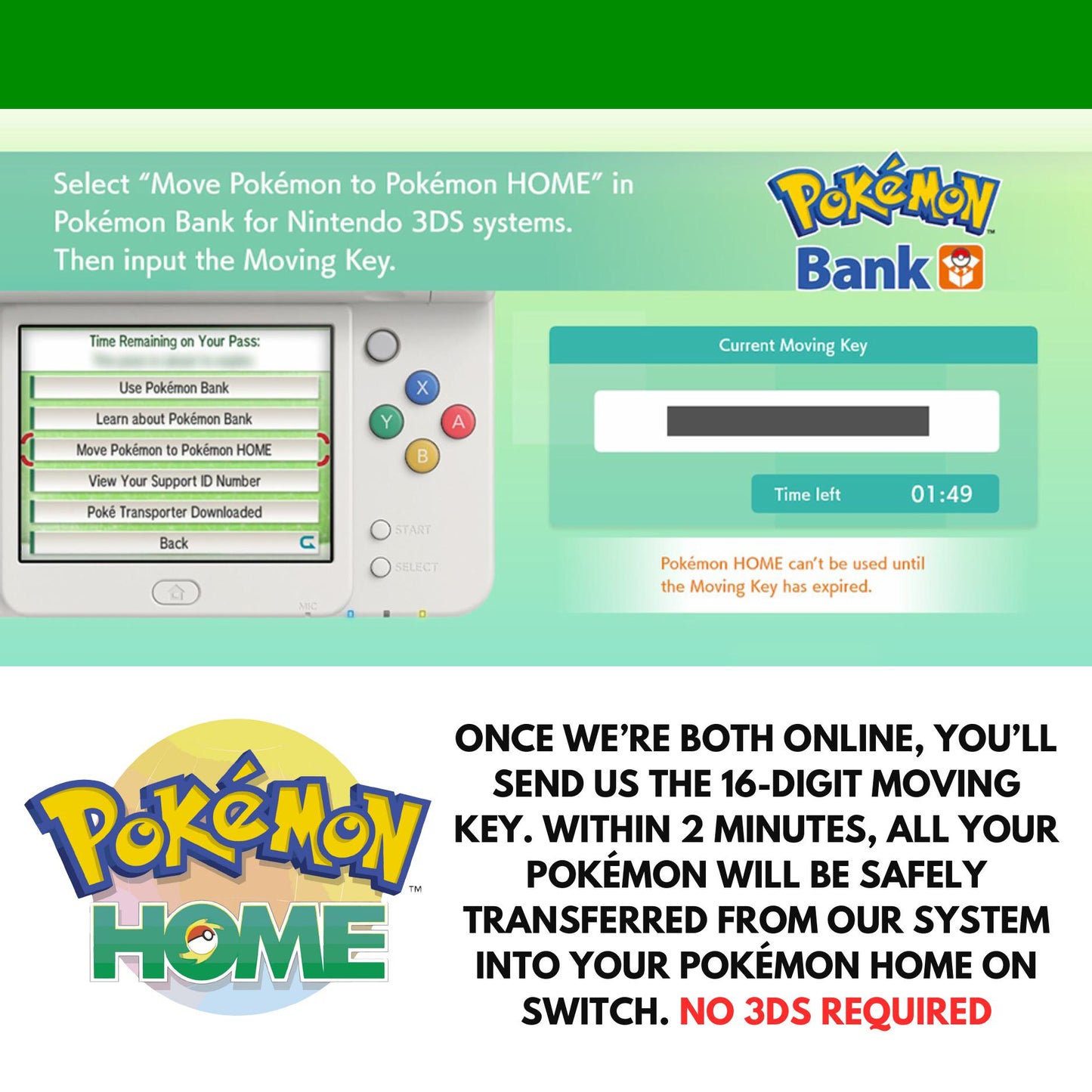 6IV CUSTOM POKÉMON (Gen 1-7) / Pokémon Home / Choose Pokemon, Shiny, Level, EV's, Nature, Gender, Moves / Free Shiny /