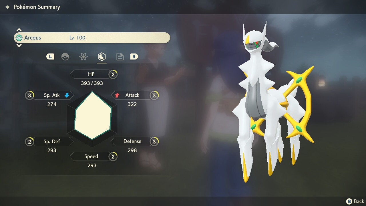 NON-SHINY 6IV ARCEUS / Pokémon Legends Arceus / 6IV Pokemon / Mythical Pokemon / Competitive Battle Ready + EVs / Free Shiny / Ev Trained