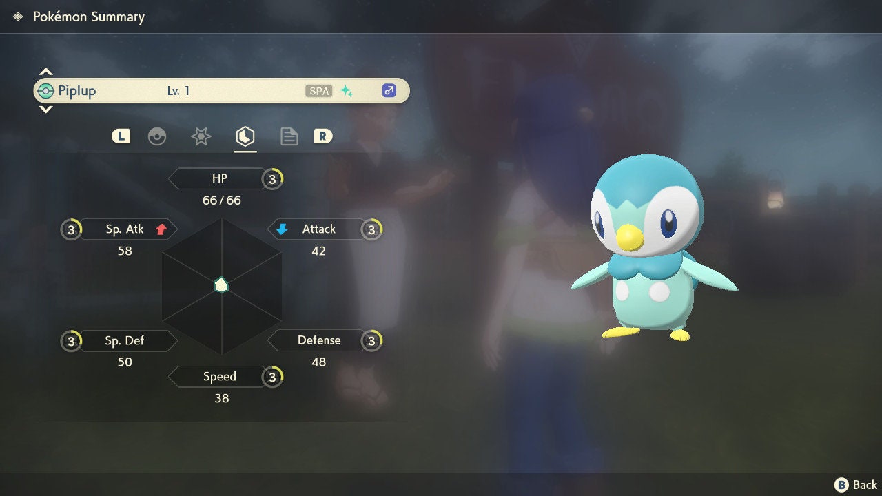 SHINY 6IV PIPLUP EV Trained | Legends Arceus Pokémon | Battle Ready Competitive | Free Bonus Shiny |
