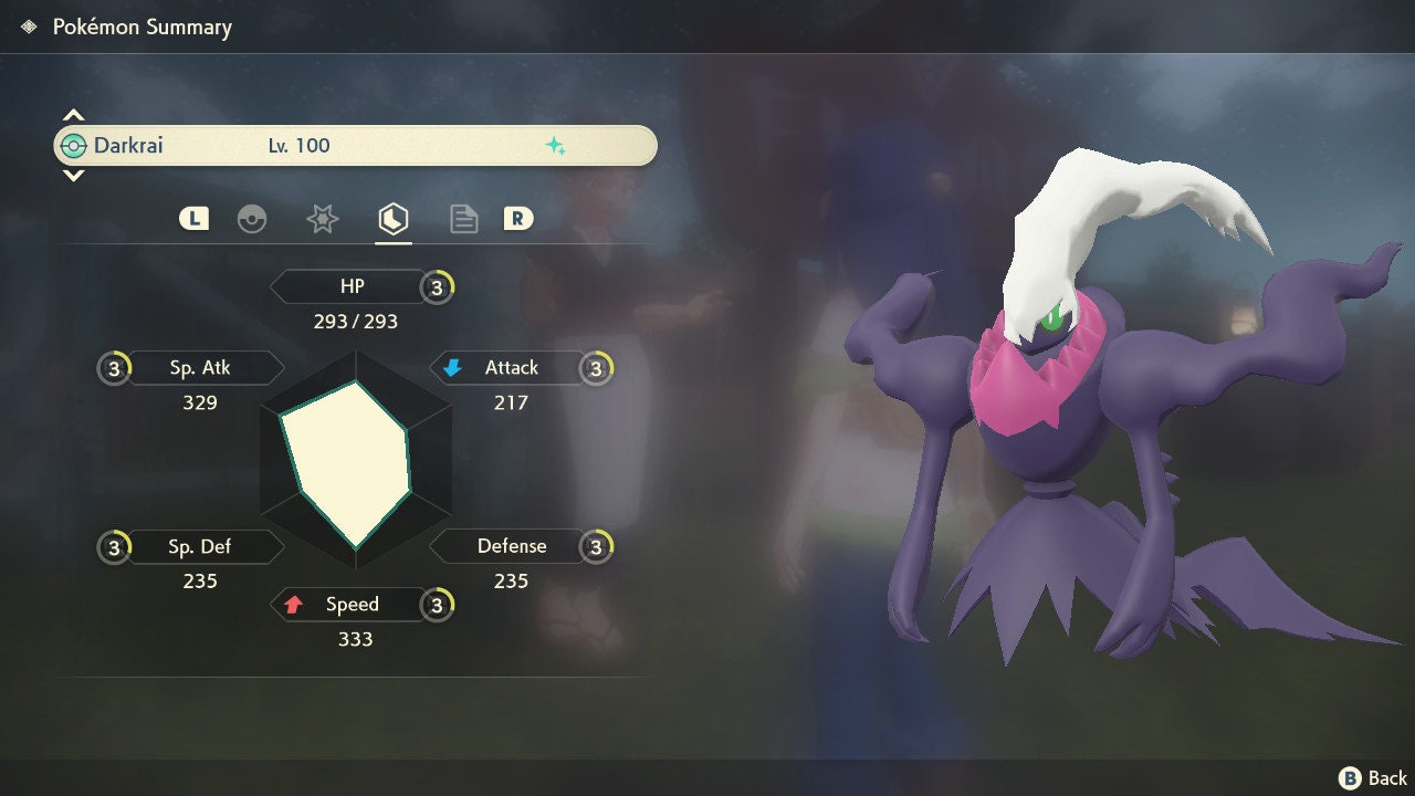 SHINY 6IV DARKRAI EV Trained | Legends Arceus Pokémon | Battle Ready Competitive | Free Bonus Shiny |
