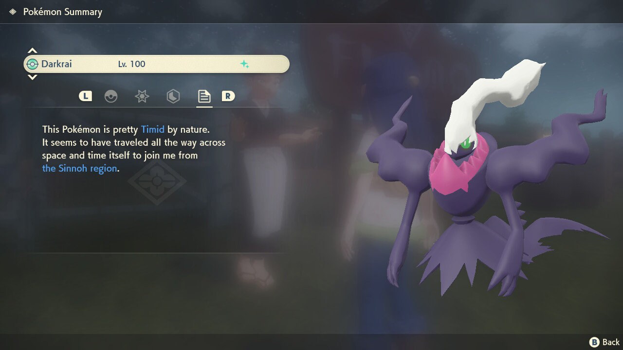 SHINY 6IV DARKRAI EV Trained | Legends Arceus Pokémon | Battle Ready Competitive | Free Bonus Shiny |
