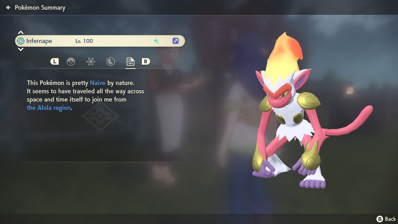 SHINY 6IV INFERNAPE EV Trained | Legends Arceus Pokémon | Battle Ready Competitive | Free Bonus Shiny |
