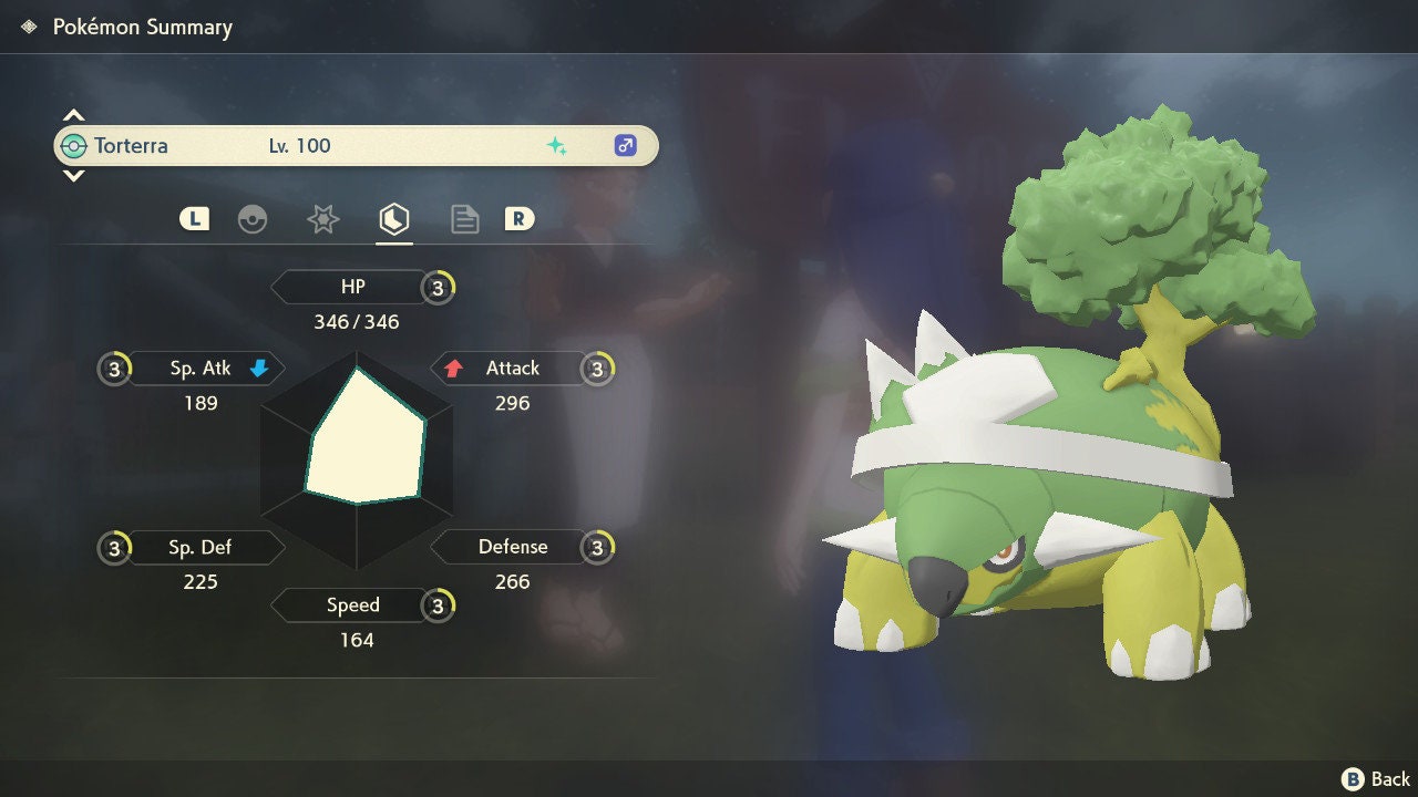SHINY 6IV TORTERRA EV Trained | Legends Arceus Pokémon | Battle Ready Competitive | Free Bonus Shiny |