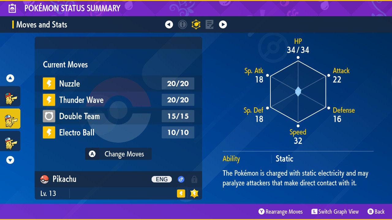 ASH PIKACHU EVENT Unova Cap 6IV / Pokémon Scarlet and Violet / 6IV Pokemon / Event Pokemon / Competitive Battle Ready + EVs / Free Shiny