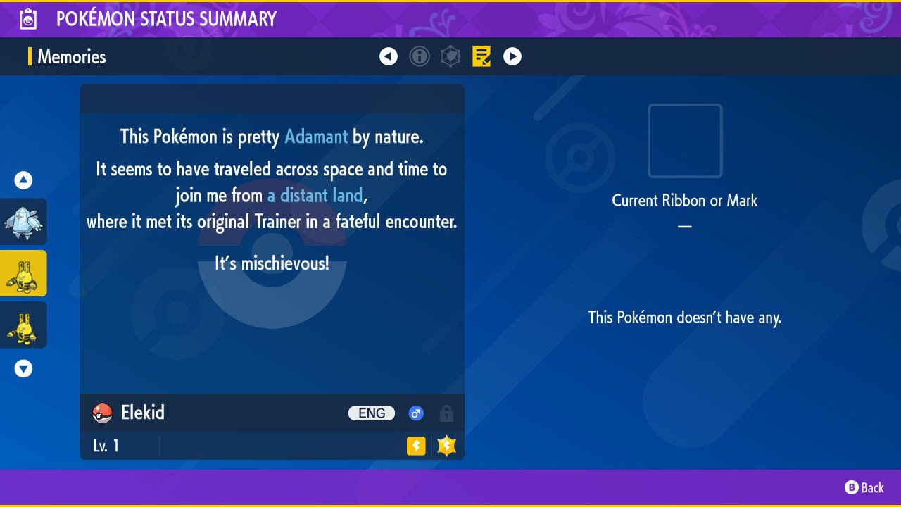 SHINY 6IV ELEKID / Pokémon Scarlet and Violet / 6IV Pokemon / Shiny Pokemon / Competitive / Free Shiny / Fast Trade / Pokerus /