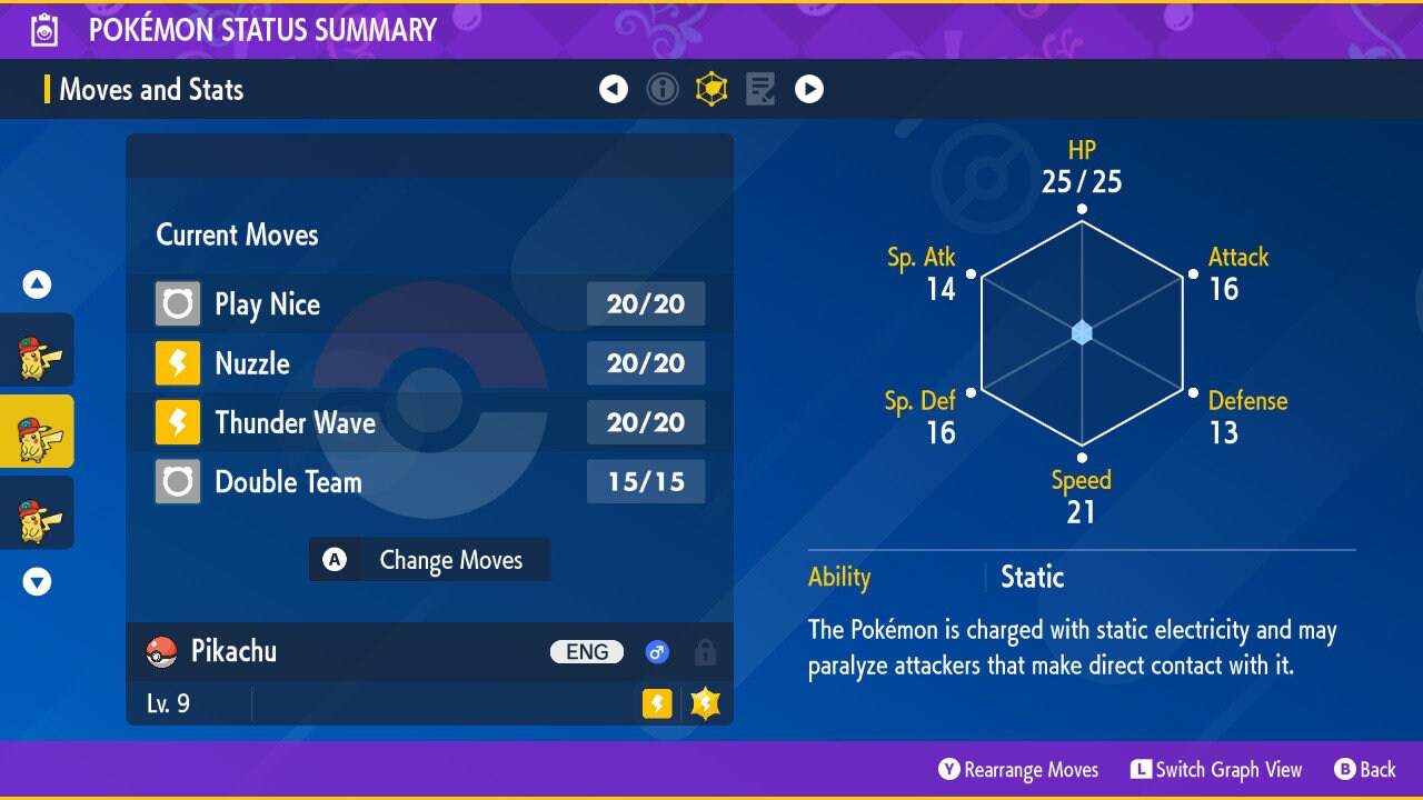 ASH PIKACHU EVENT Sinnoh Cap 6IV / Pokémon Scarlet and Violet / 6IV Pokemon / Event Pokemon / Competitive Battle Ready + EVs / Free Shiny
