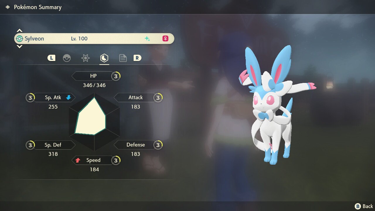 SHINY 6IV SYLVEON EV Trained | Legends Arceus Pokémon | Battle Ready Competitive | Free Bonus Shiny |