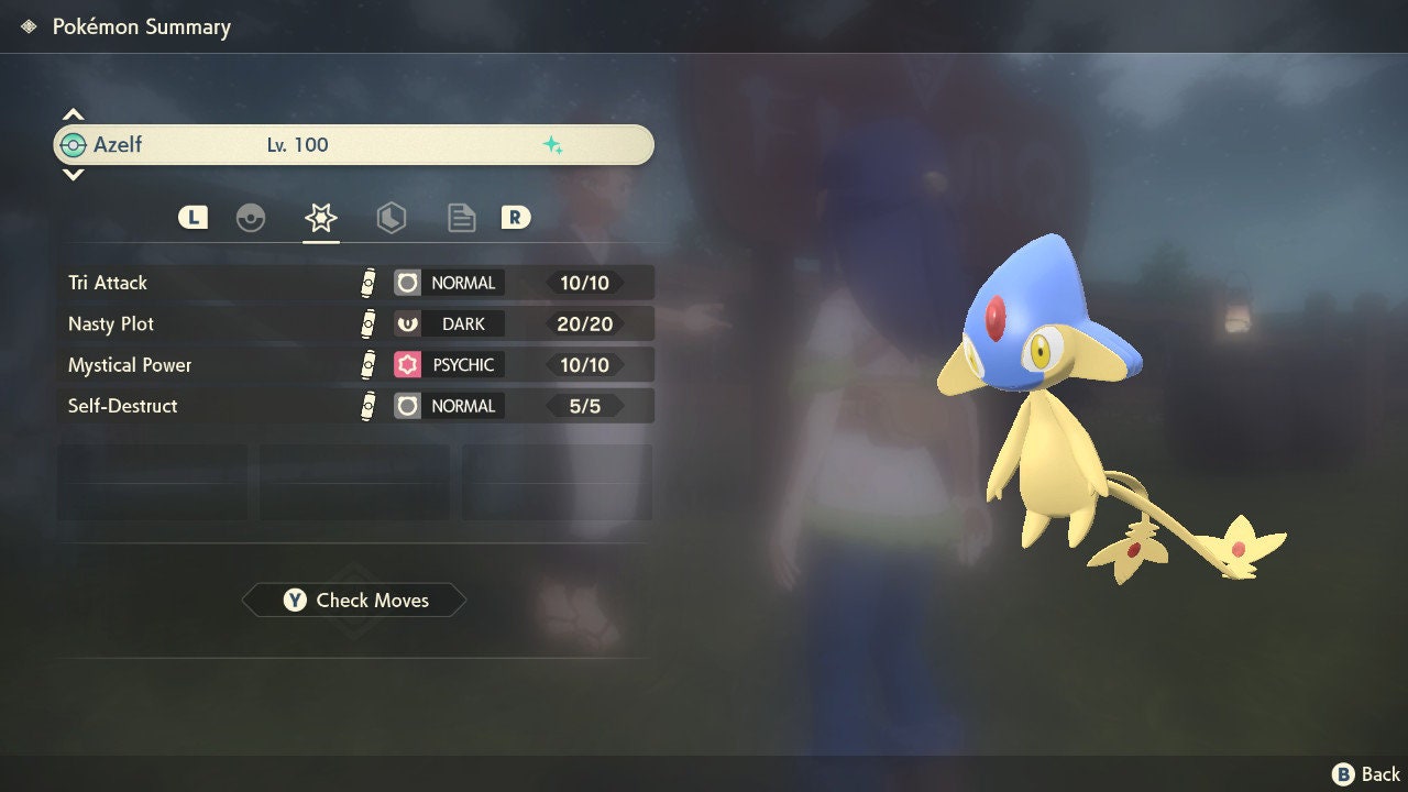 SHINY 6IV AZELF EV Trained | Legends Arceus Pokémon | Battle Ready Competitive | Free Bonus Shiny |