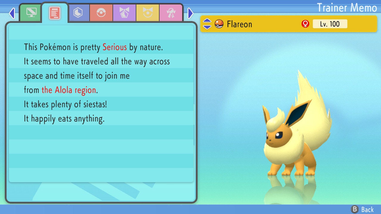 SHINY 6IV FLAREON / Pokémon Brilliant Diamond and Shining Pearl / 6IV Pokemon / Shiny Pokemon / Competitive Battle Ready + EVs / Free Shiny