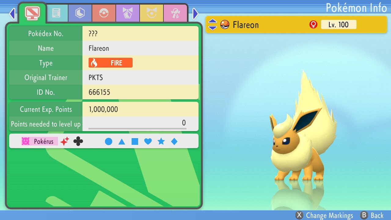 SHINY 6IV FLAREON / Pokémon Brilliant Diamond and Shining Pearl / 6IV Pokemon / Shiny Pokemon / Competitive Battle Ready + EVs / Free Shiny