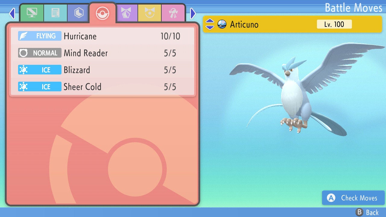 SHINY 6IV ARTICUNO / Pokémon Brilliant Diamond Shining Pearl / 6IV Pokemon / Shiny Pokemon / Competitive Battle Ready EVs / Free Shiny