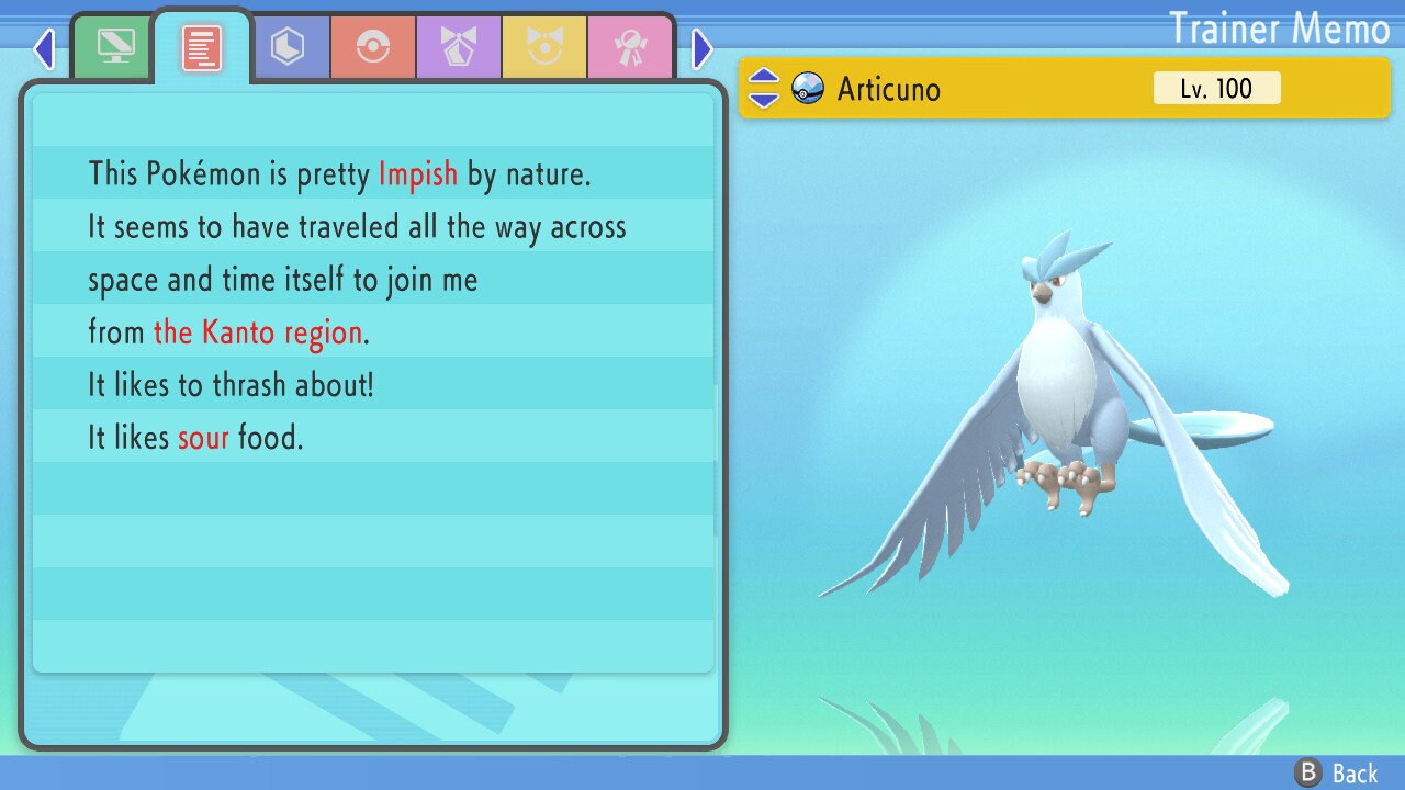 SHINY 6IV ARTICUNO / Pokémon Brilliant Diamond Shining Pearl / 6IV Pokemon / Shiny Pokemon / Competitive Battle Ready EVs / Free Shiny