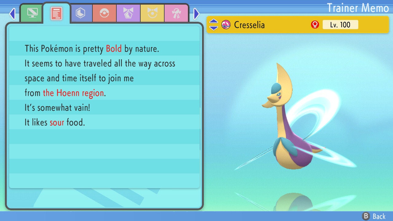 Shiny Cresselia 6IV EV Trained | BDSP Pokémon Brilliant Diamond Shining Pearl | Battle Ready Legendary | Bonus Gift | 75% OFF Now