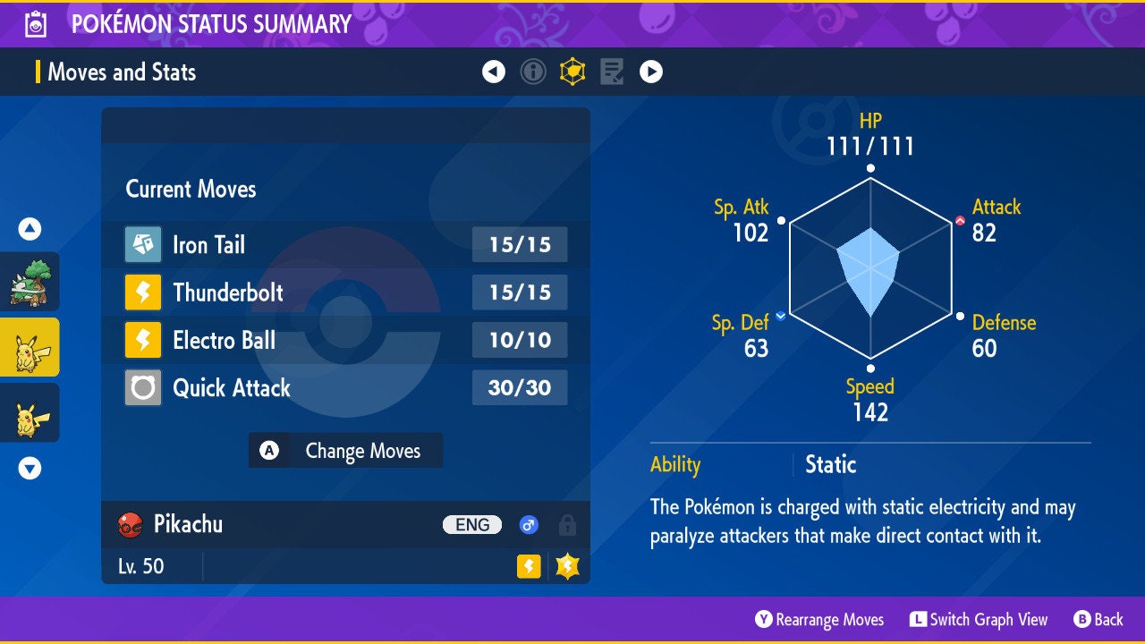 ASH PIKACHU EVENT 6IV / Pokémon Scarlet and Violet / 6IV Pokemon / Event Pokemon / Competitive Battle Ready + EVs / Free Shiny Rare Pokemon