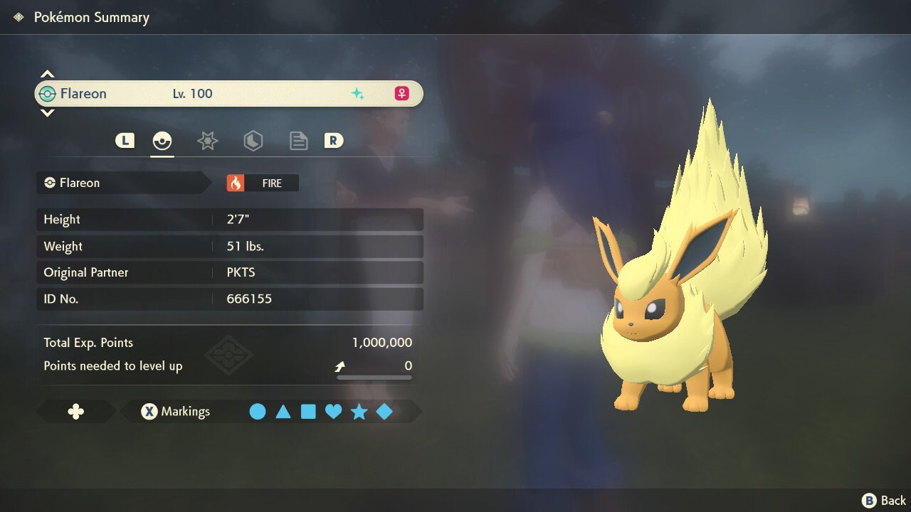 SHINY 6IV FLAREON EV Trained | Legends Arceus Pokémon | Battle Ready Competitive | Free Bonus Shiny |