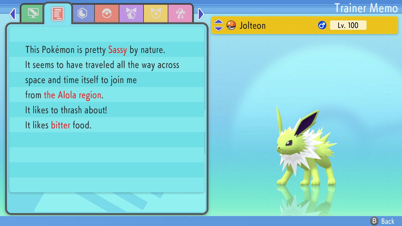 SHINY 6IV JOLTEON / Pokémon Brilliant Diamond and Shining Pearl / 6IV Pokemon / Shiny Pokemon / Competitive Battle Ready + EVs / Free Shiny