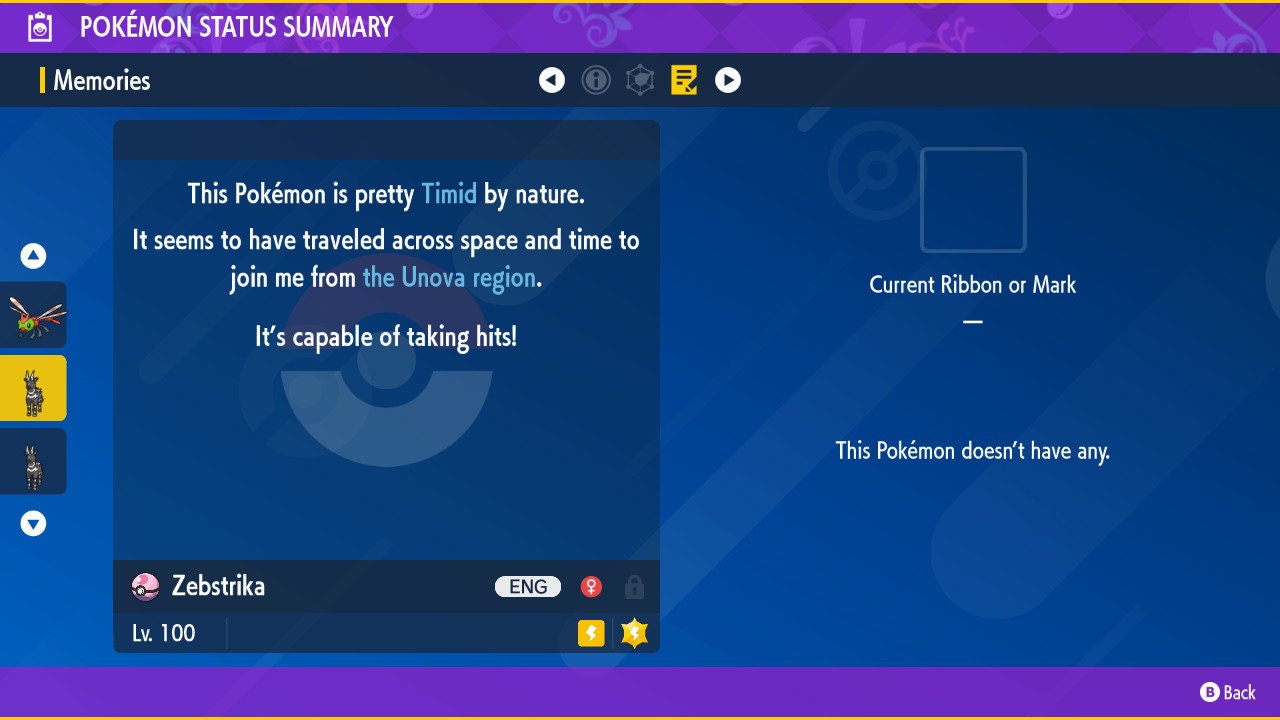 SHINY 6IV ZEBSTRIKA / Pokémon Scarlet and Violet / 6IV Pokemon / Shiny Pokemon / Competitive / Free Shiny / Fast Trade / Pokerus /
