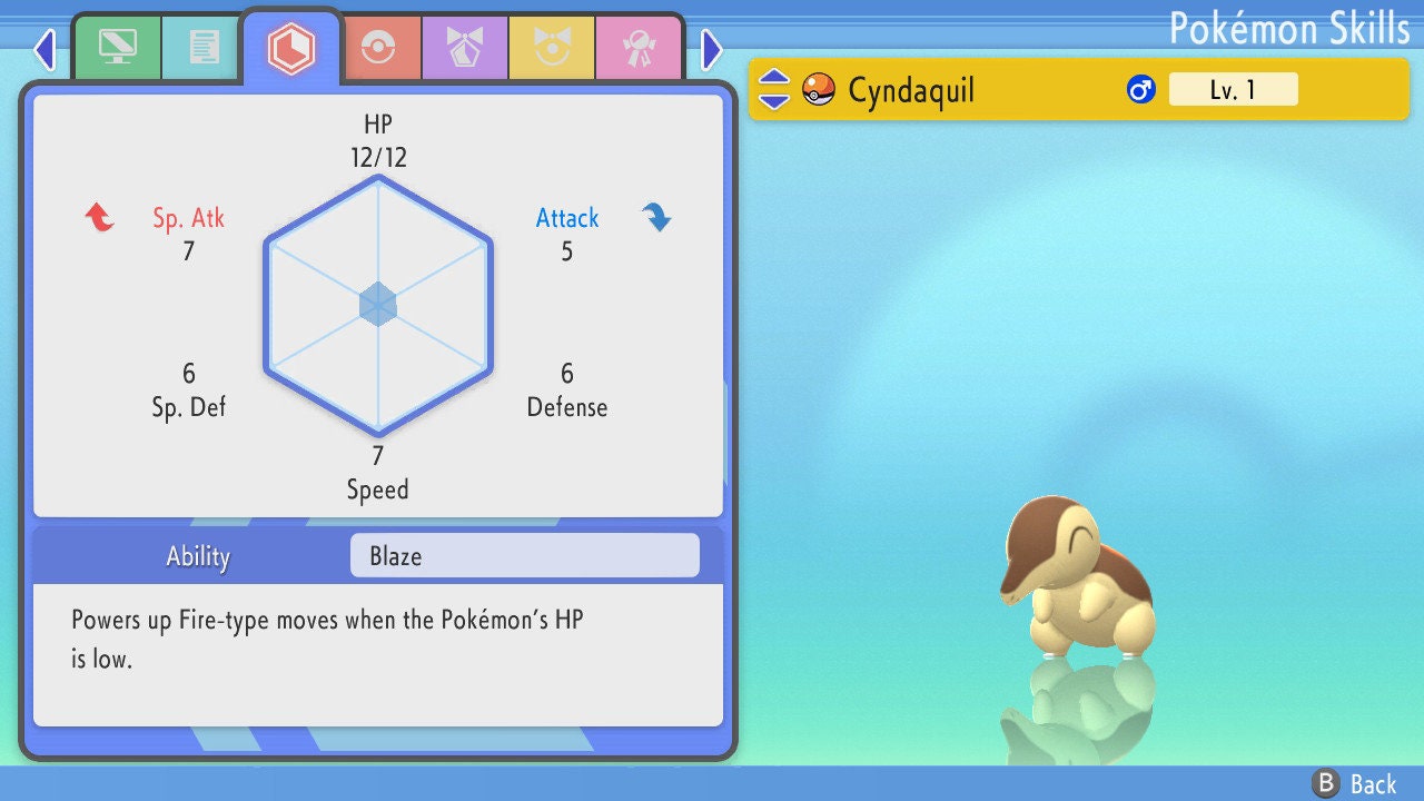 SHINY 6IV CYNDAQUIL / Pokémon Brilliant Diamond and Shining Pearl / 6IV Pokemon / Shiny Pokemon / Competitive Battle Ready EVs / Free Shiny