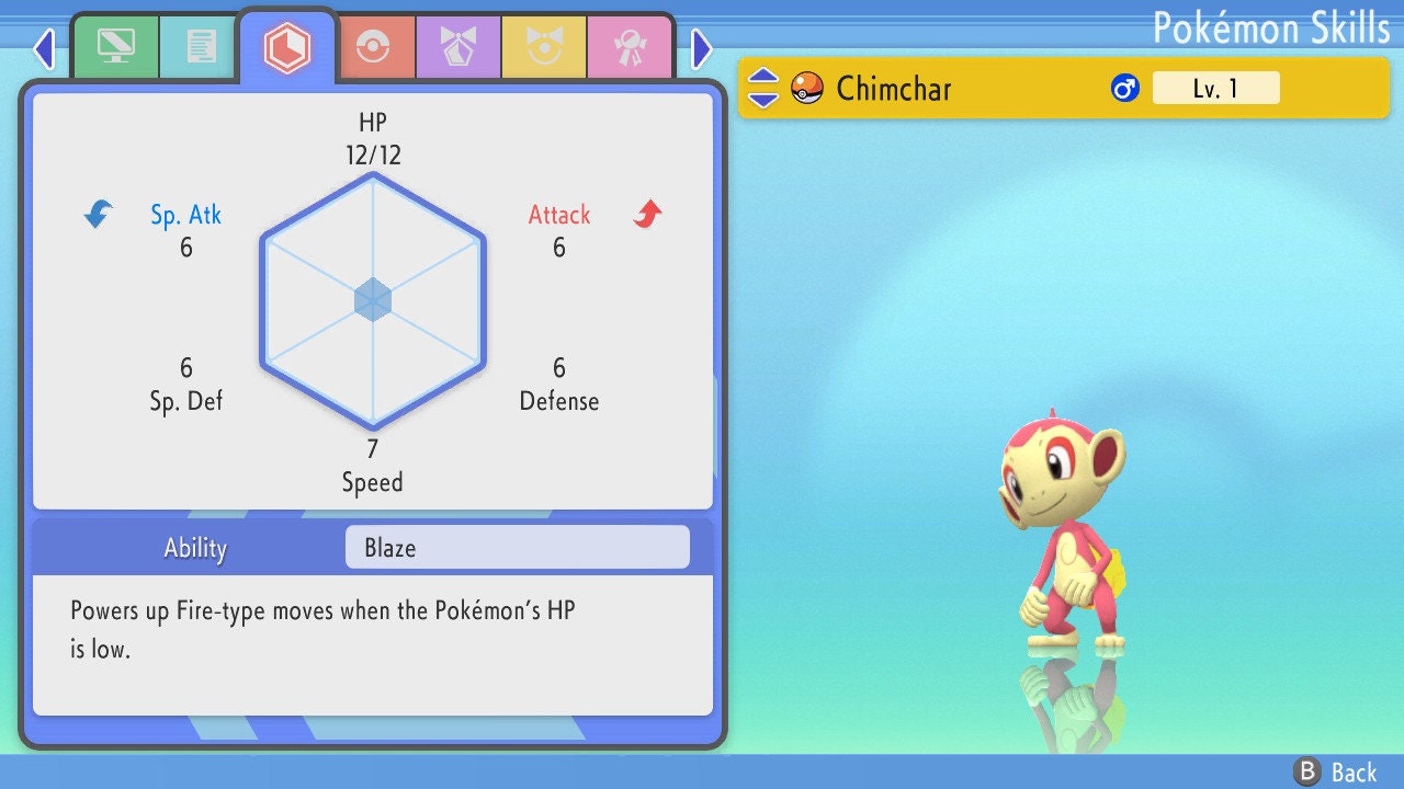 Shiny Chimchar 6IV EV Trained | BDSP Pokémon Brilliant Diamond Shining Pearl | Battle Ready Starter | Bonus Gift | 75% OFF Now