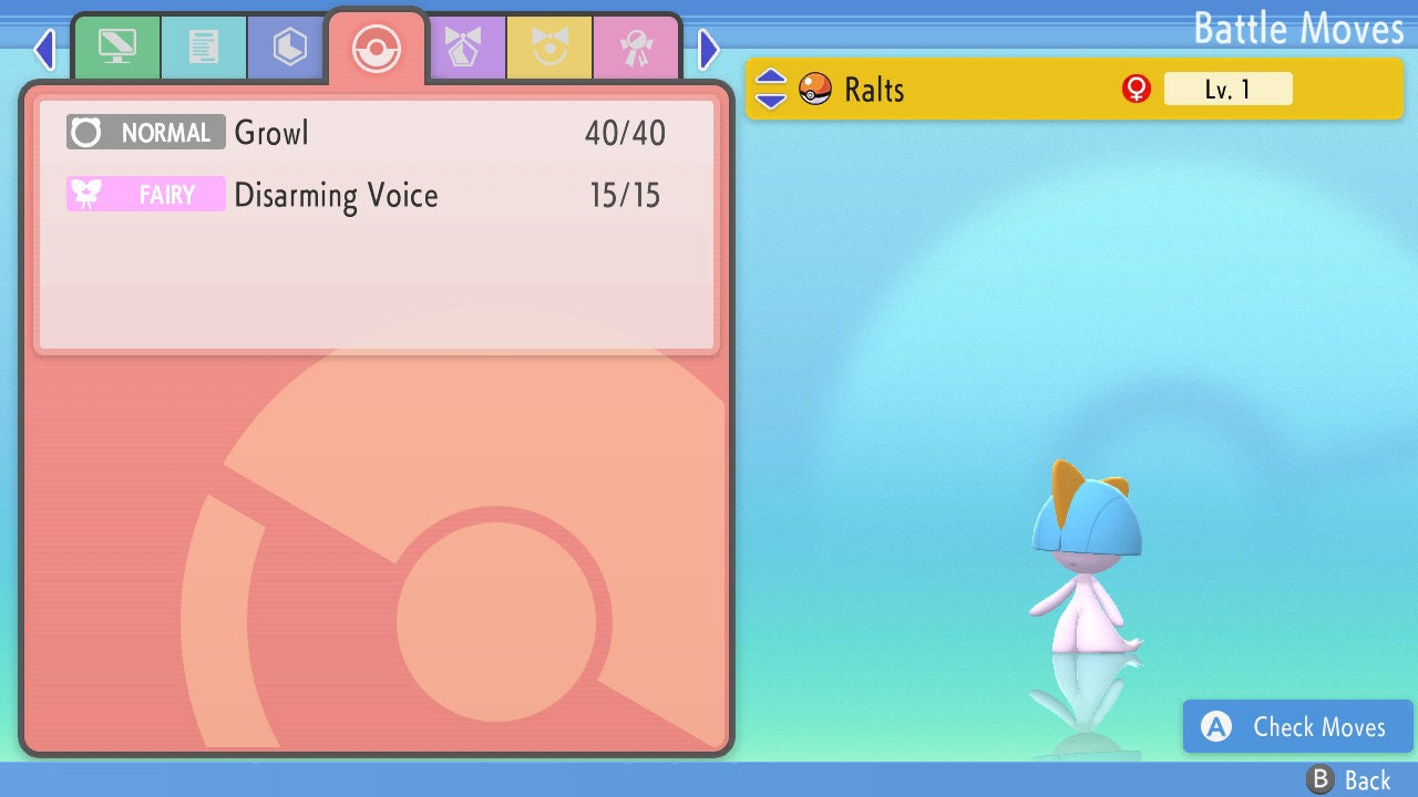 SHINY 6IV RALTS / Pokémon Brilliant Diamond and Shining Pearl / 6IV Pokemon / Shiny Pokemon / Competitive Battle Ready EVs / Free Shiny