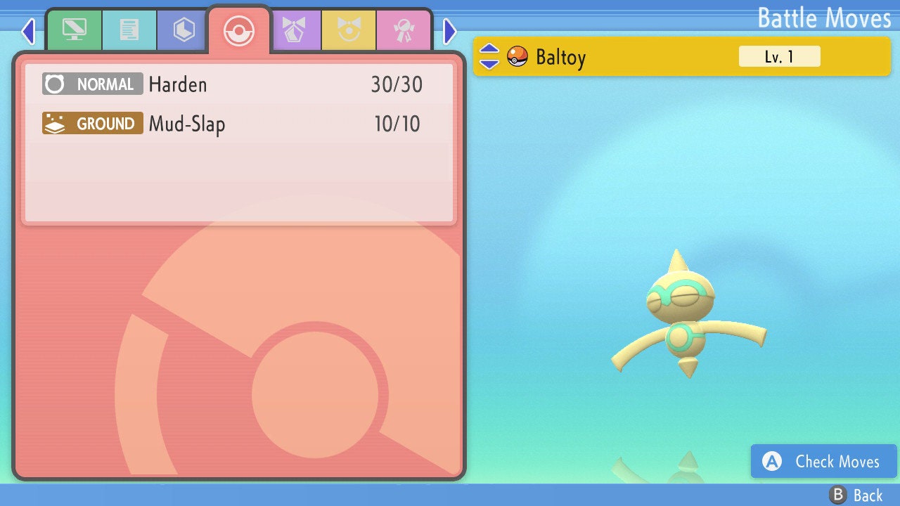 SHINY 6IV BALTOY / Pokémon Brilliant Diamond and Shining Pearl / 6IV Pokemon / Shiny Pokemon / Competitive Battle Ready EVs / Free Shiny