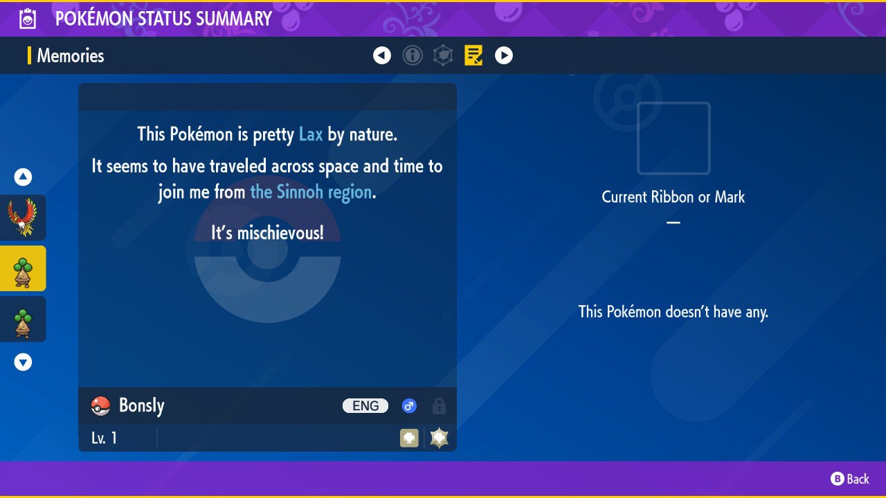 SHINY 6IV BONSLY EV Trained | Scarlet & Violet Pokémon | Battle Ready Competitive | Free Bonus Shiny |