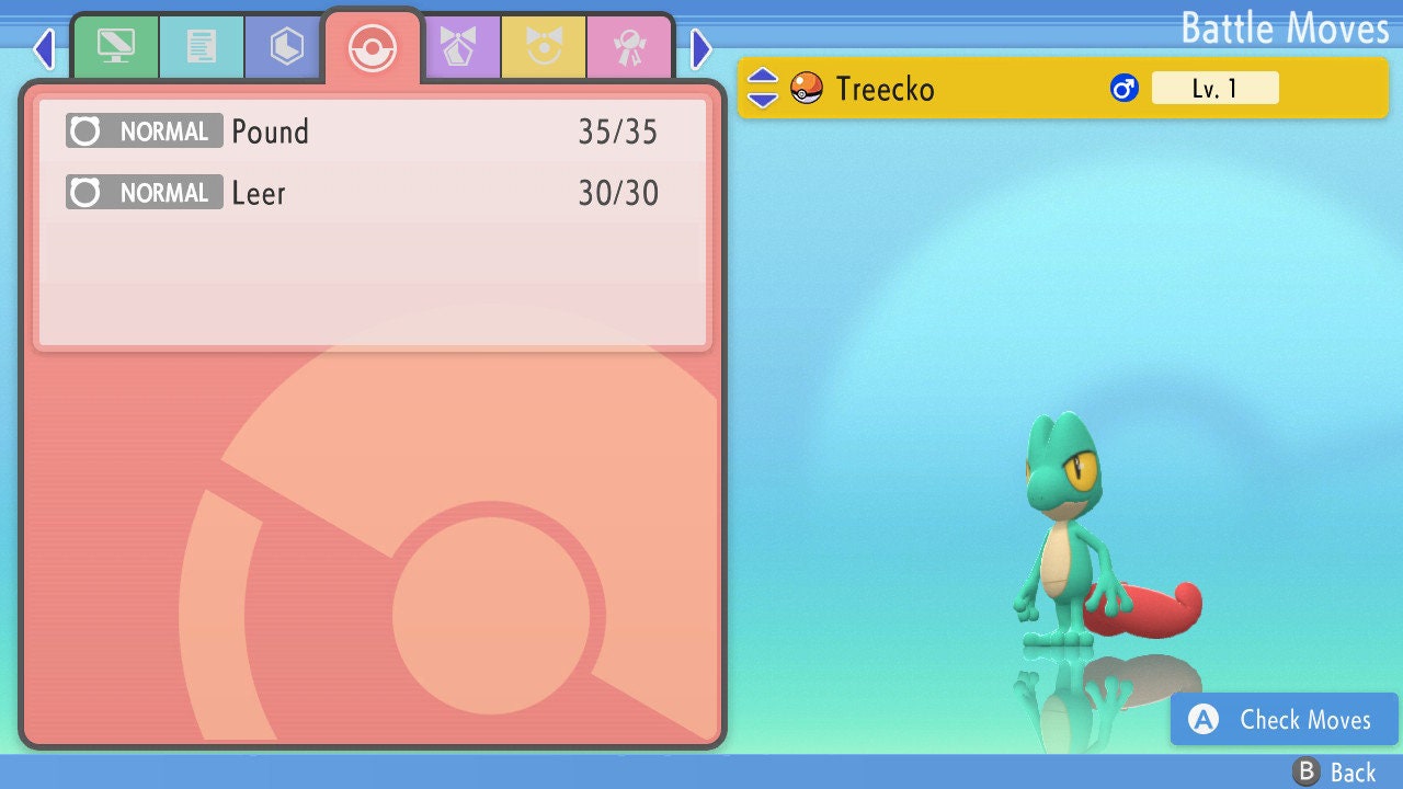 SHINY 6IV TREECKO / Pokémon Brilliant Diamond and Shining Pearl / 6IV Pokemon / Shiny Pokemon / Competitive Battle Ready EVs / Free Shiny