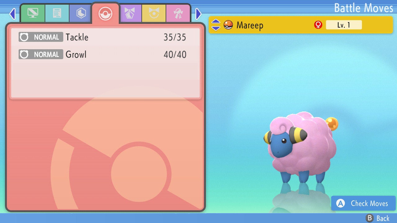 SHINY 6IV MAREEP / Pokémon Brilliant Diamond and Shining Pearl / 6IV Pokemon / Shiny Pokemon / Competitive Battle Ready EVs / Free Shiny