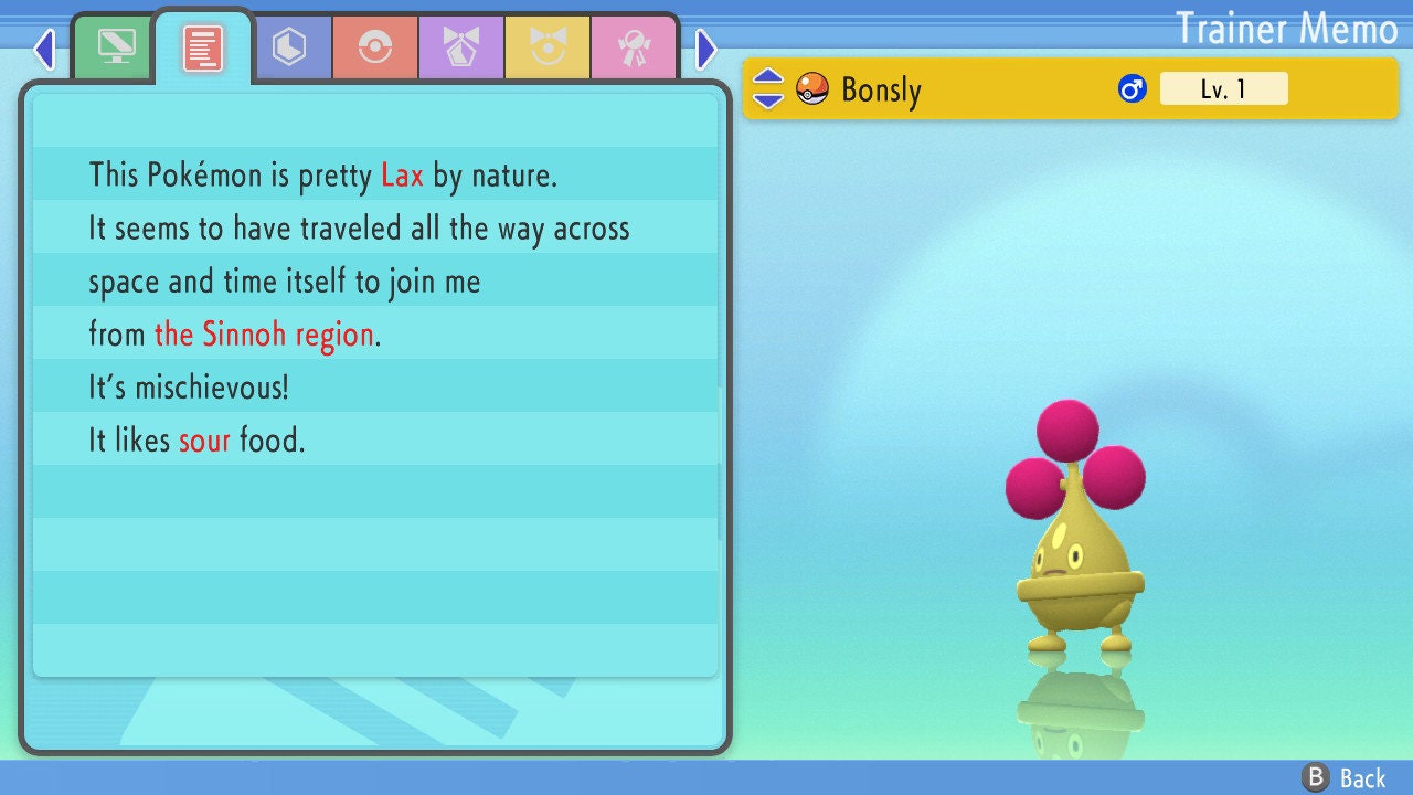 SHINY 6IV BONSLY / Pokémon Brilliant Diamond and Shining Pearl / 6IV Pokemon / Shiny Pokemon / Competitive Battle Ready EVs / Free Shiny