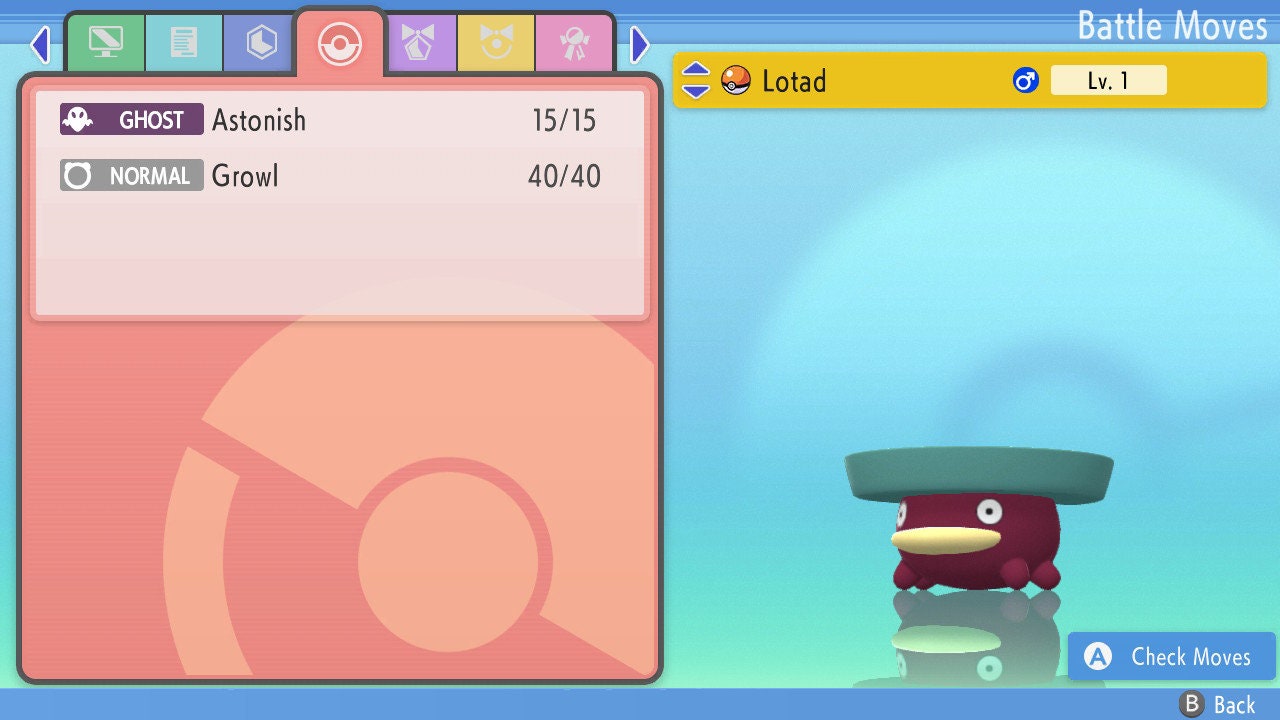 SHINY 6IV LOTAD / Pokémon Brilliant Diamond and Shining Pearl / 6IV Pokemon / Shiny Pokemon / Competitive Battle Ready EVs / Free Shiny