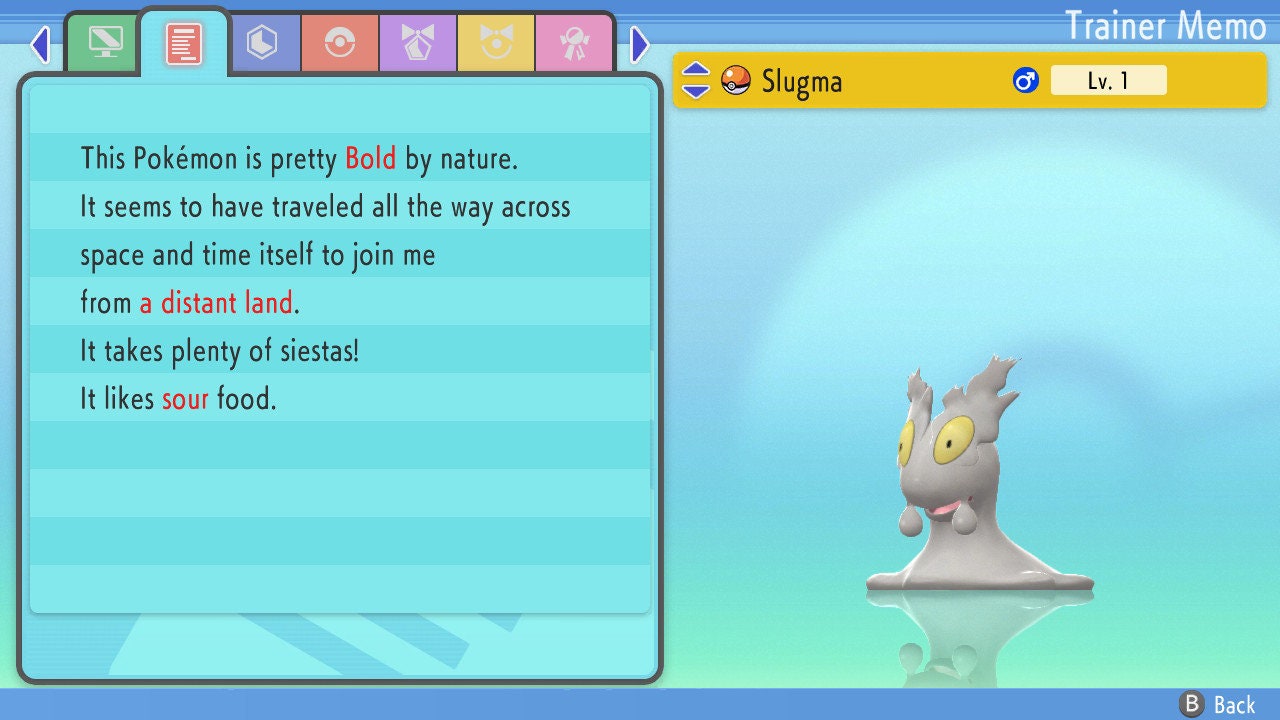SHINY 6IV SLUGMA / Pokémon Brilliant Diamond and Shining Pearl / 6IV Pokemon / Shiny Pokemon / Competitive Battle Ready EVs / Free Shiny