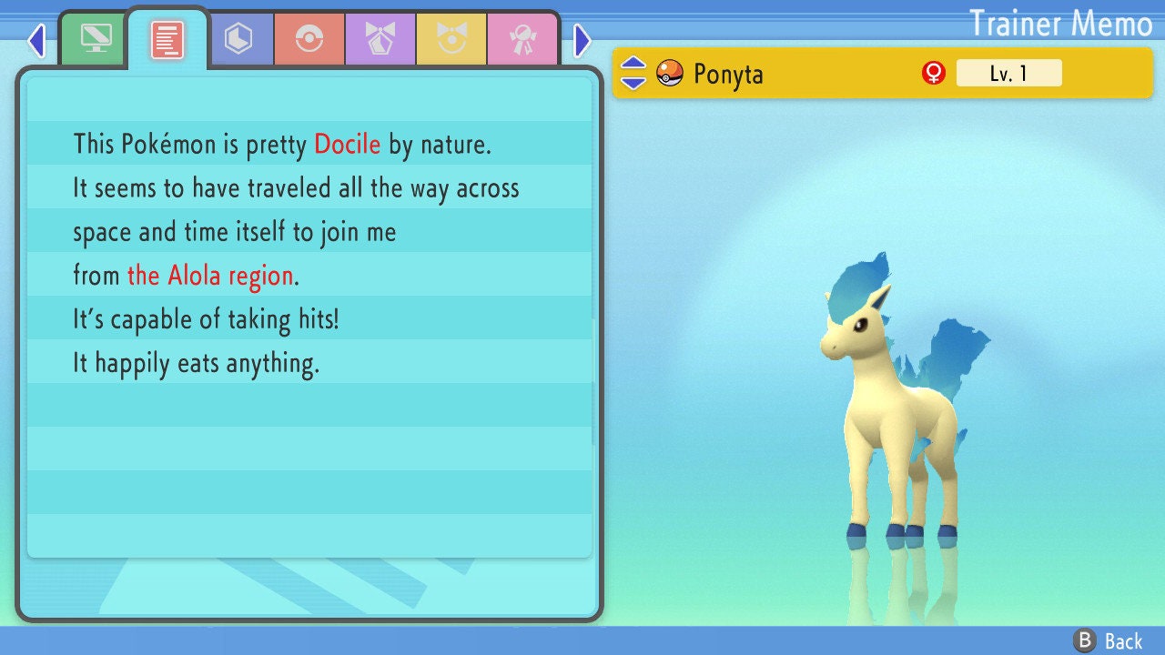 SHINY 6IV PONYTA / Pokémon Brilliant Diamond and Shining Pearl / 6IV Pokemon / Shiny Pokemon / Competitive Battle Ready EVs / Free Shiny