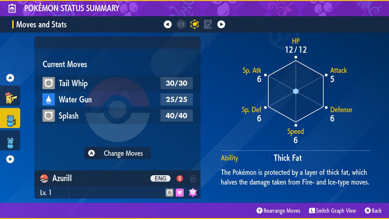 SHINY 6IV AZURILL EV Trained | Scarlet & Violet Pokémon | Battle Ready Competitive | Free Bonus Shiny |
