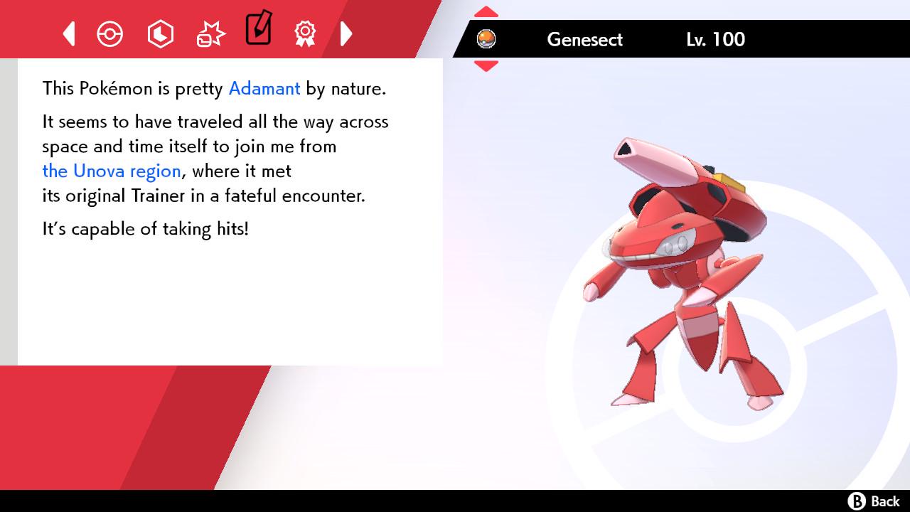 SHINY 6IV GENESECT EV Trained | Sword & Shield Pokémon | Battle Ready Competitive | Free Bonus Shiny |
