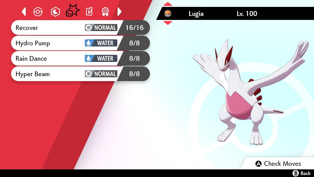 SHINY 6IV LUGIA EV Trained | Sword & Shield Pokémon | Battle Ready Competitive | Free Bonus Shiny |