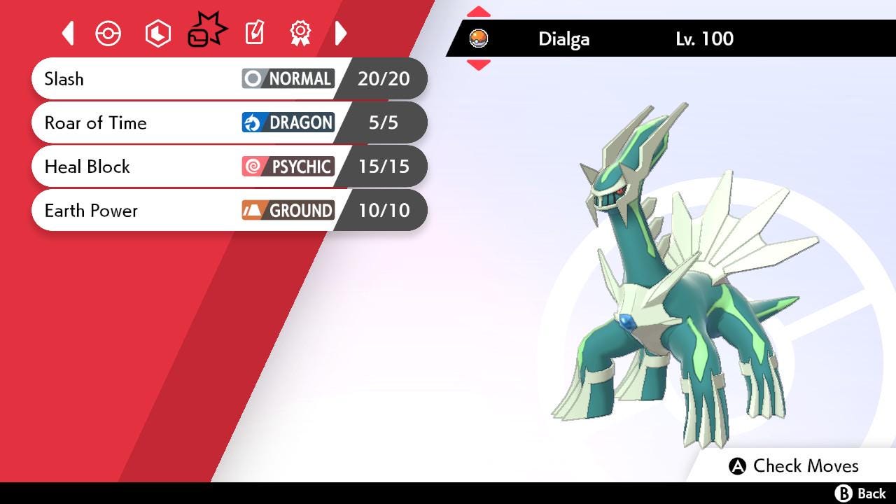 SHINY 6IV DIALGA EV Trained | Sword & Shield Pokémon | Battle Ready Competitive | Free Bonus Shiny |