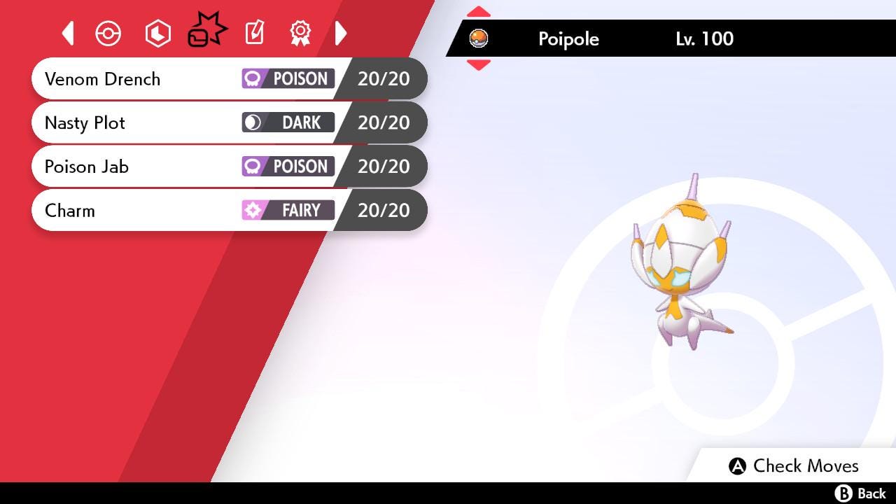 SHINY 6IV POIPOLE EV Trained | Sword & Shield Pokémon | Battle Ready Competitive | Free Bonus Shiny |