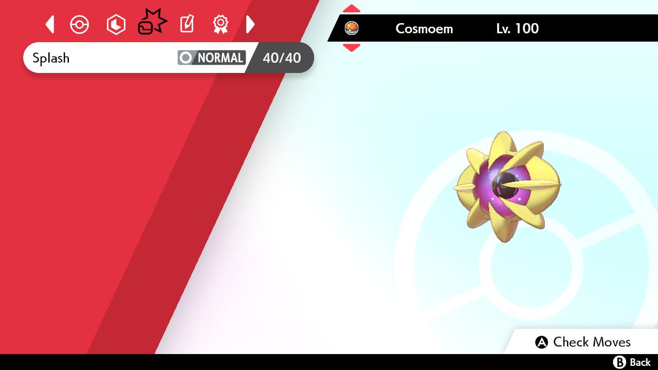 SHINY 6IV COSMOEM EV Trained | Sword & Shield Pokémon | Battle Ready Competitive | Free Bonus Shiny |