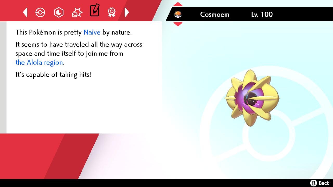 SHINY 6IV COSMOEM EV Trained | Sword & Shield Pokémon | Battle Ready Competitive | Free Bonus Shiny |