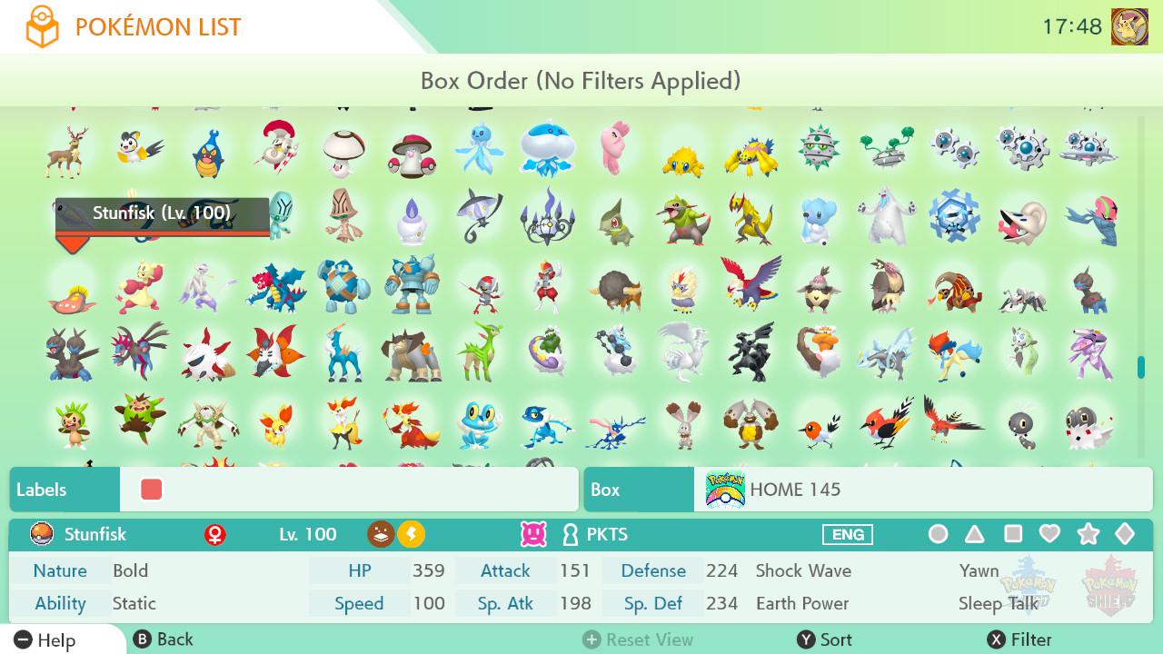 Pokemon HOME 6IV Non-Shiny LIVING POKEDEX / Pokemon Scarlet Violet / Pokemon Sword Shield, Pokemon Lets Go, Pokemon Legends Arceus, BdSp