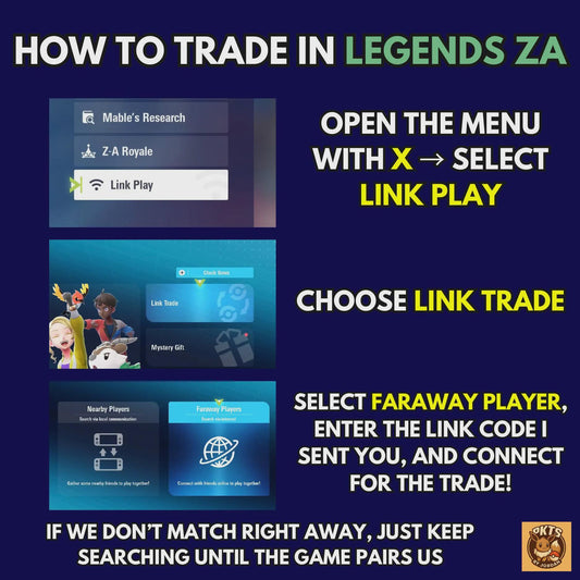 Pokemon Legends ZA – PKTS Custom 6IV Shiny Team (6 Pokémon) – Any Species + OT