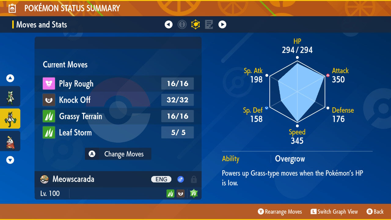 SHINY 6IV MEOWSCARADA / Pokémon Scarlet and Violet / 6IV Pokemon / Shiny Pokemon / Competitive / Fast / Pokerus / Rare Pokemon