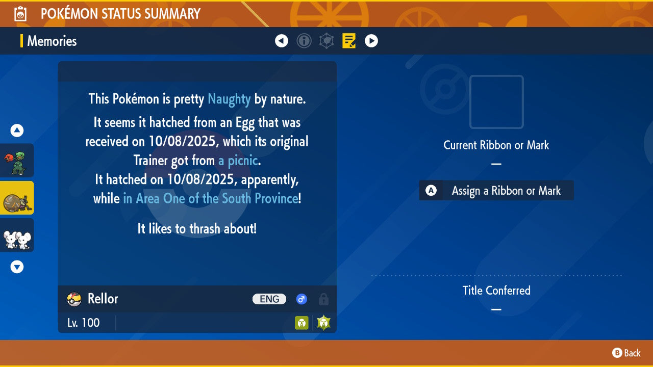 SHINY 6IV RELLOR / Pokémon Scarlet and Violet / 6IV Pokemon / Shiny Pokemon / Competitive / Fast / Pokerus / Rare Pokemon