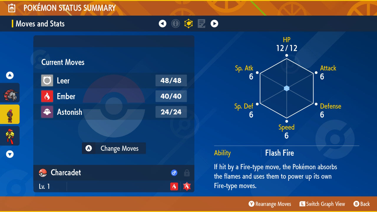 SHINY 6IV CHARCADET / Pokémon Scarlet and Violet / 6IV Pokemon / Shiny Pokemon / Competitive / Fast Trade / Pokerus / Rare Pokemon